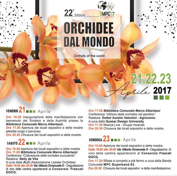 ORCHIDEE DAL MONDO A MONTE PORZIO CATONE