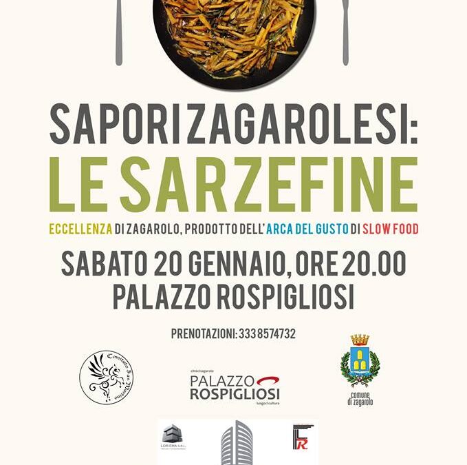 SAPORI ZAGAROLESI: LE SARZEFINE