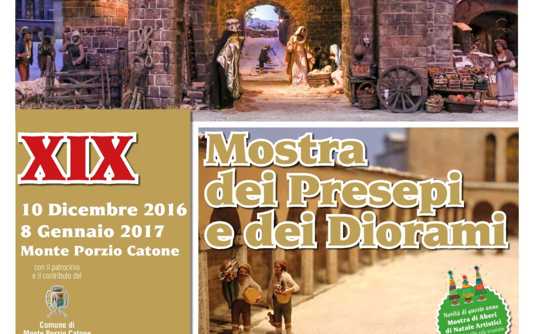 MOSTRA DEI PRESEPI A MONTE PORZIO CATONE